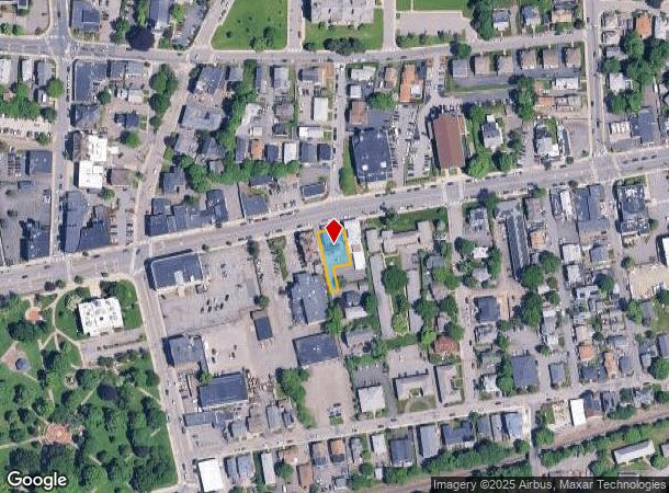 556 Main St, Waltham, MA Parcel Map