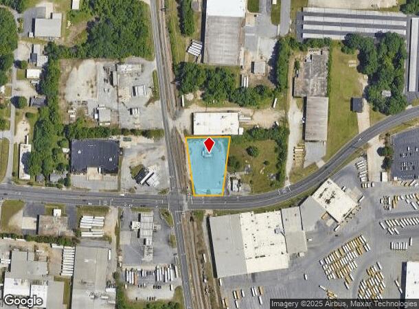  736 W Fairfield Rd, High Point, NC Parcel Map
