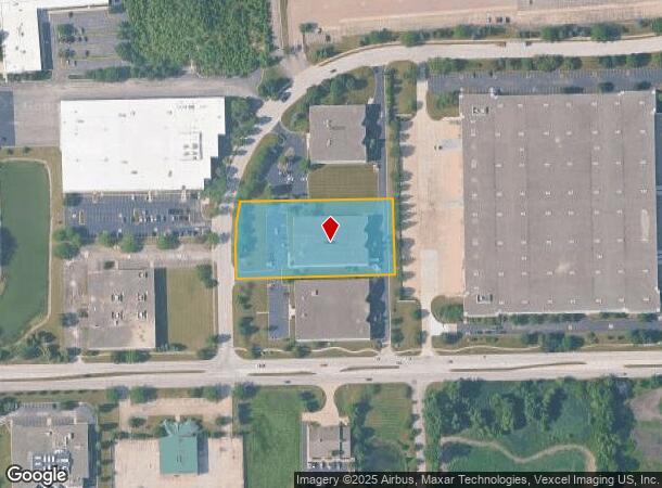  2255 White Oak Cir, Aurora, IL Parcel Map