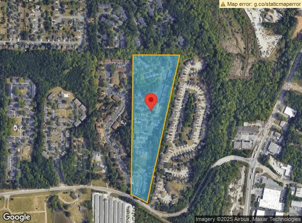  6256 Hillandale Dr, Lithonia, GA Parcel Map