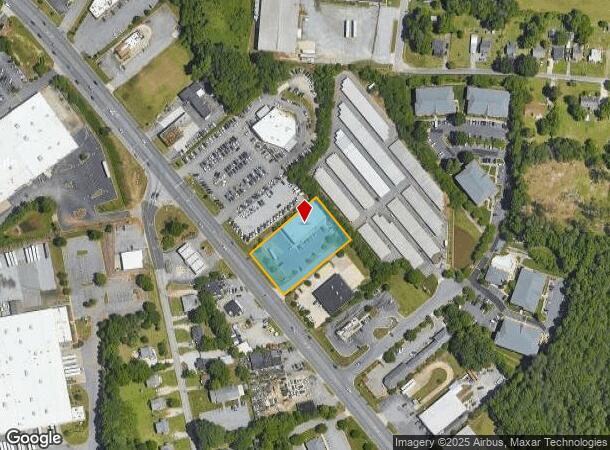 2907 N Main St, High Point, NC Parcel Map