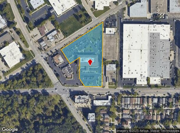 6450 W Touhy Ave, Niles, IL Parcel Map