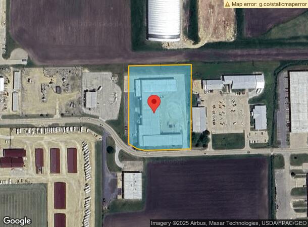  224 E Industrial St, De Witt, IA Parcel Map