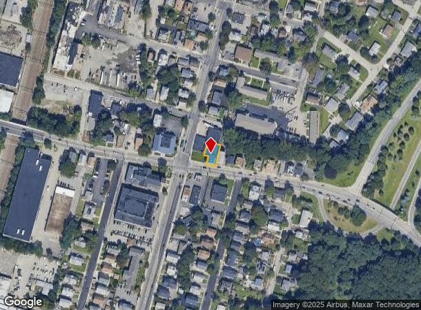  551 Park Ave, Cranston, RI Parcel Map