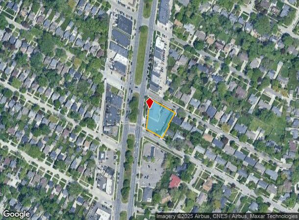  19770 Mack Ave, Grosse Pointe Woods, MI Parcel Map