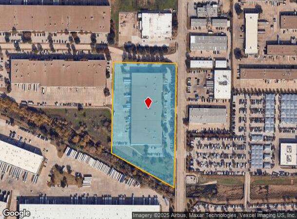 1300 Minters Chapel Rd, Grapevine, TX Parcel Map