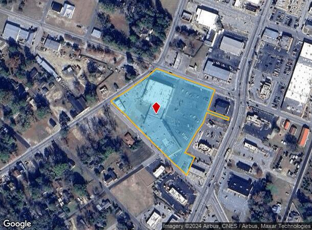  300 S Poplar St, Elizabethtown, NC Parcel Map