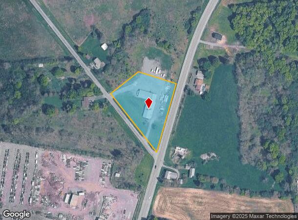 7012 Potter Rd, Auburn, NY Parcel Map