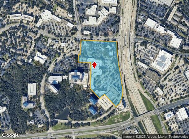 9853 Great Hills Trl, Austin, TX Parcel Map