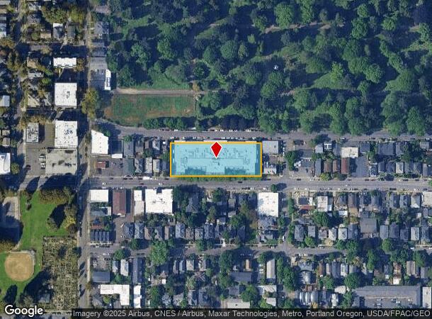  2121 Se Belmont St, Portland, OR Parcel Map