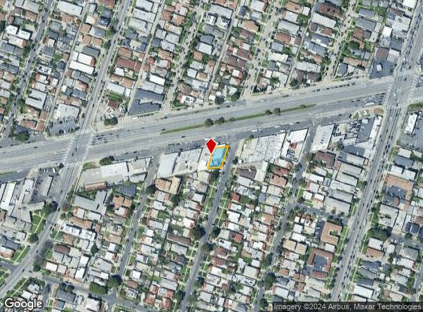  5032 Venice Blvd, Los Angeles, CA Parcel Map