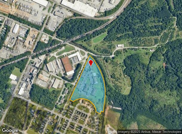 335 Croll Ct, Chattanooga, TN Parcel Map