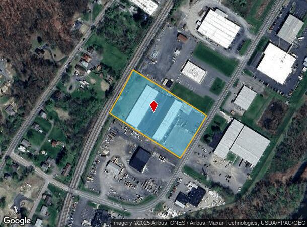 12101 Upper Potomac Indstrl Park St Sw, Cumberland, MD Parcel Map