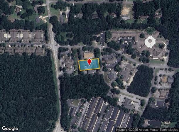  160 Bastille Way, Fayetteville, GA Parcel Map