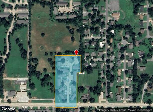 1100 Rozell Ave, Tahlequah, OK Parcel Map