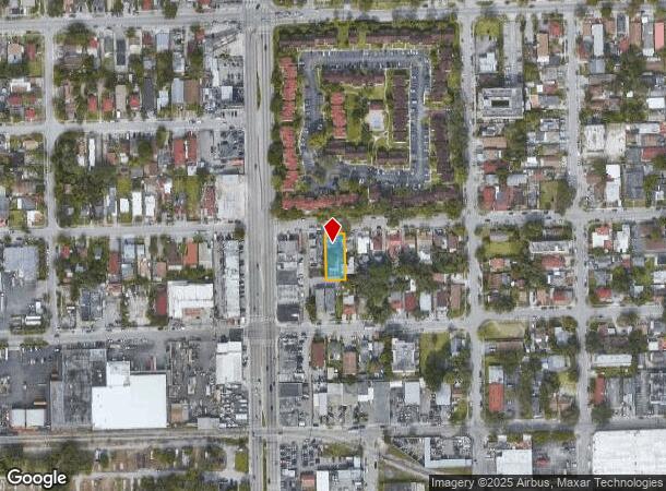  2614 Nw 26Th St, Miami, FL Parcel Map