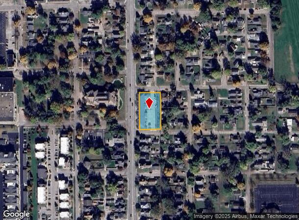  1207 Central Ave, Columbus, IN Parcel Map