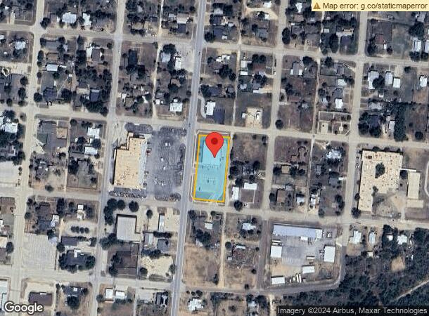  504 E 4Th St, Colorado City, TX Parcel Map