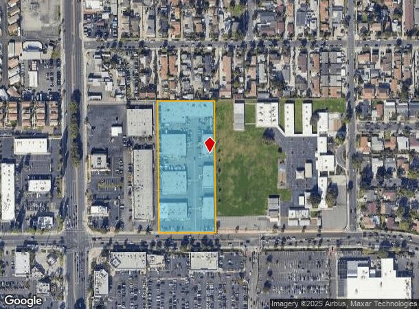 3631 W Mcfadden Ave, Santa Ana, CA Parcel Map