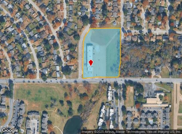 1501 Pipeline Rd E, Bedford, TX Parcel Map