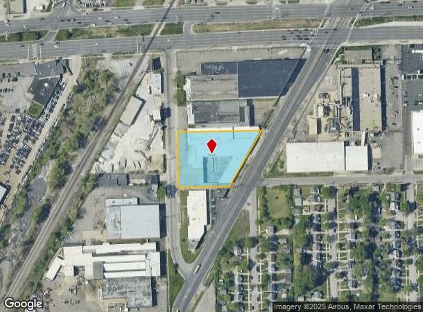 20530 Hoover St, Detroit, MI Parcel Map