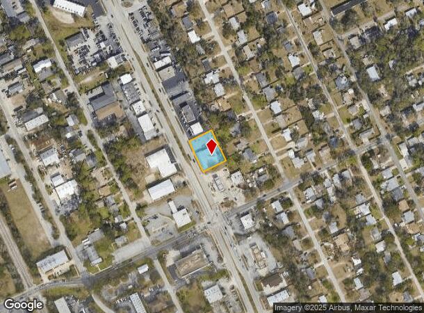  1609 Ridgewood Ave, Daytona Beach, FL Parcel Map