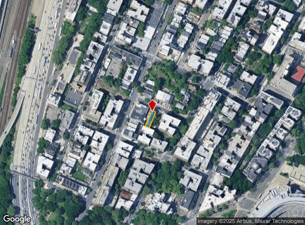  100 W 163Rd St, Bronx, NY Parcel Map