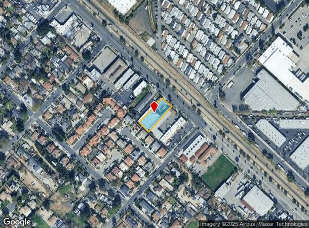  13059 San Fernando Rd, Sylmar, CA Parcel Map