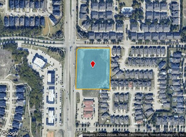 5611 S Custer Rd, Mckinney, TX Parcel Map