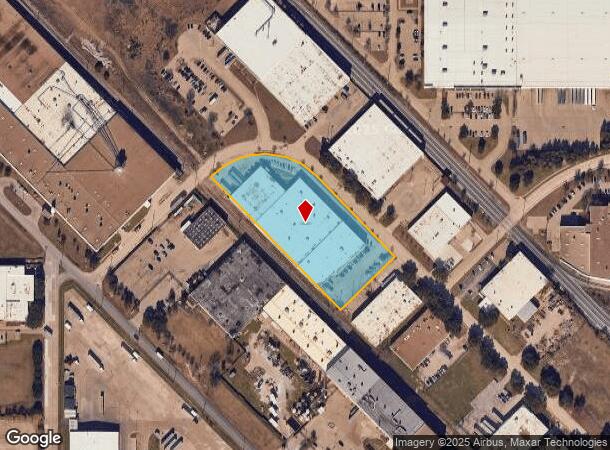 3638 Executive Blvd, Mesquite, TX Parcel Map