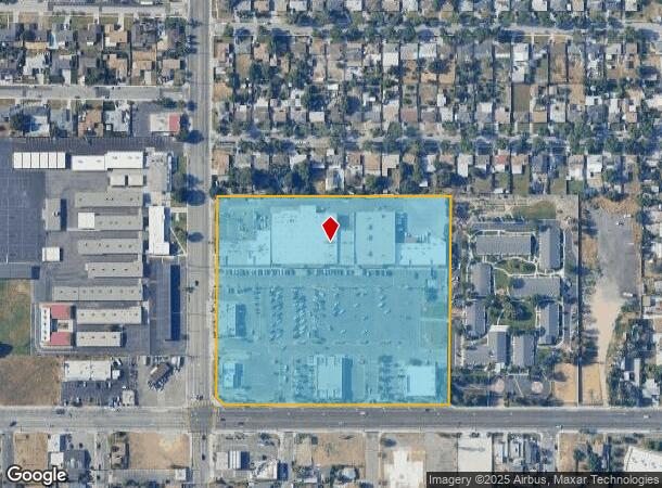  1578 W Base Line St, San Bernardino, CA Parcel Map