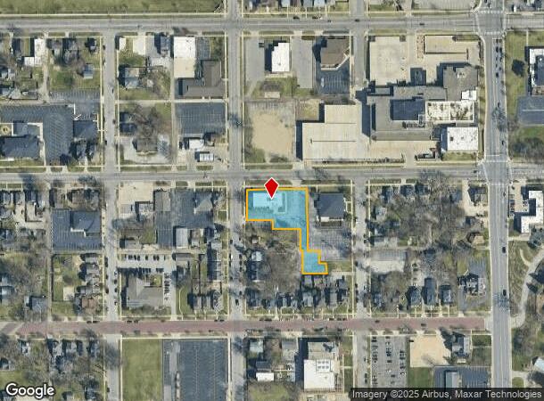 900 E Colfax Ave, South Bend, IN Parcel Map