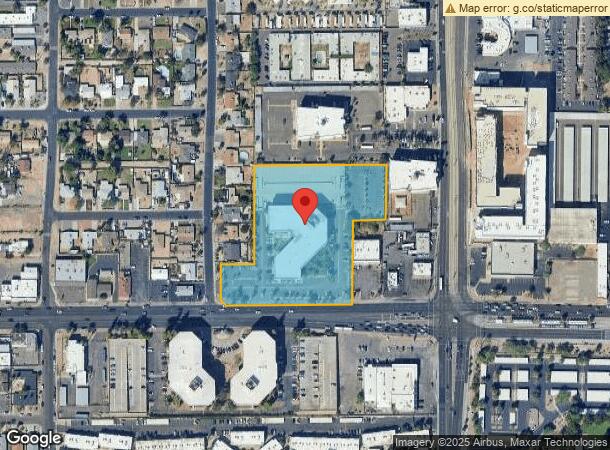  1990 W Camelback Rd, Phoenix, AZ Parcel Map