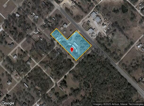  222 S Magnolia Ave, Hubbard, TX Parcel Map