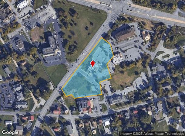 600 W Uwchlan Ave, Exton, PA Parcel Map