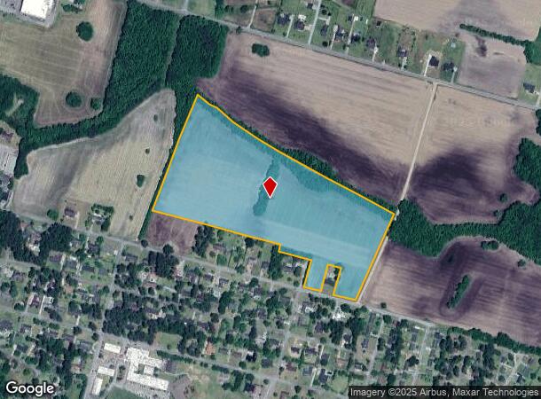 Oliver St, Marion, SC Parcel Map