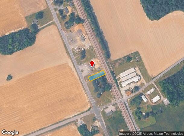 5254 Skippers Rd, Skippers, VA Parcel Map