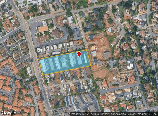 1580 S Juniper St, Escondido, CA Parcel Map
