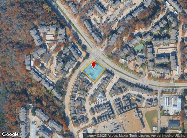 1800 Ne Green Oaks Blvd, Arlington, TX Parcel Map