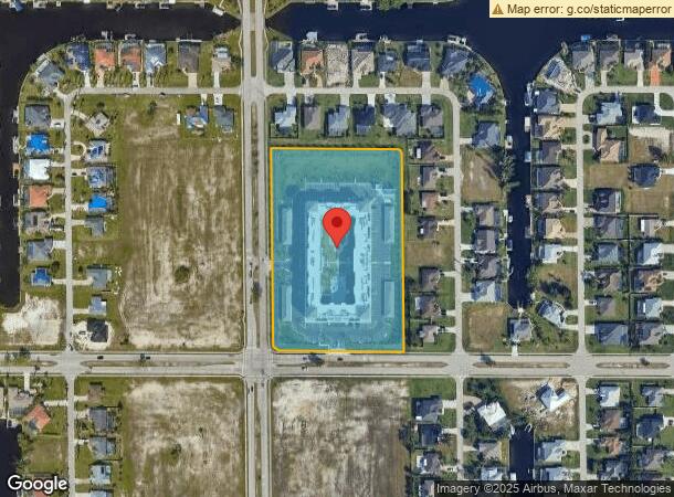  4129 Agualinda Blvd, Cape Coral, FL Parcel Map