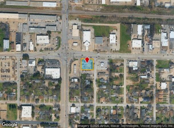  920 E Abram St, Arlington, TX Parcel Map