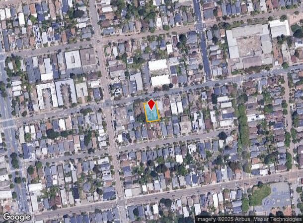  1616 Russell St, Berkeley, CA Parcel Map