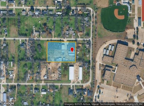  1108 Wood Ln, Arlington, TX Parcel Map