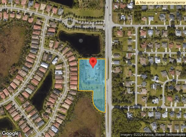  2950 Sw Rosser Blvd, Port Saint Lucie, FL Parcel Map