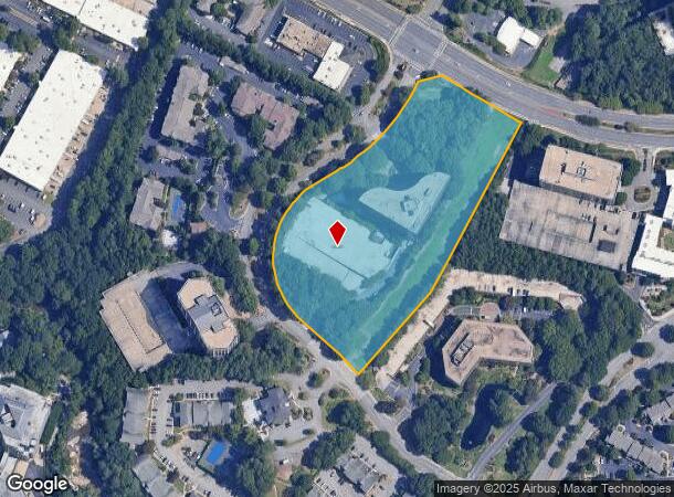  1000 Parkwood Cir Se, Atlanta, GA Parcel Map