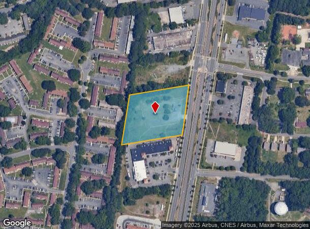  6315 N Tryon St, Charlotte, NC Parcel Map