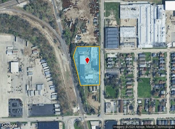  510 S Harding St, Indianapolis, IN Parcel Map