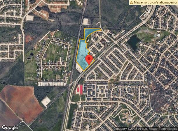  1400 S Crowley Rd, Crowley, TX Parcel Map