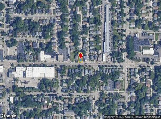  1119 Fulton St E, Grand Rapids, MI Parcel Map