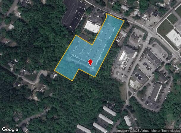  1501 Main St, Tewksbury, MA Parcel Map